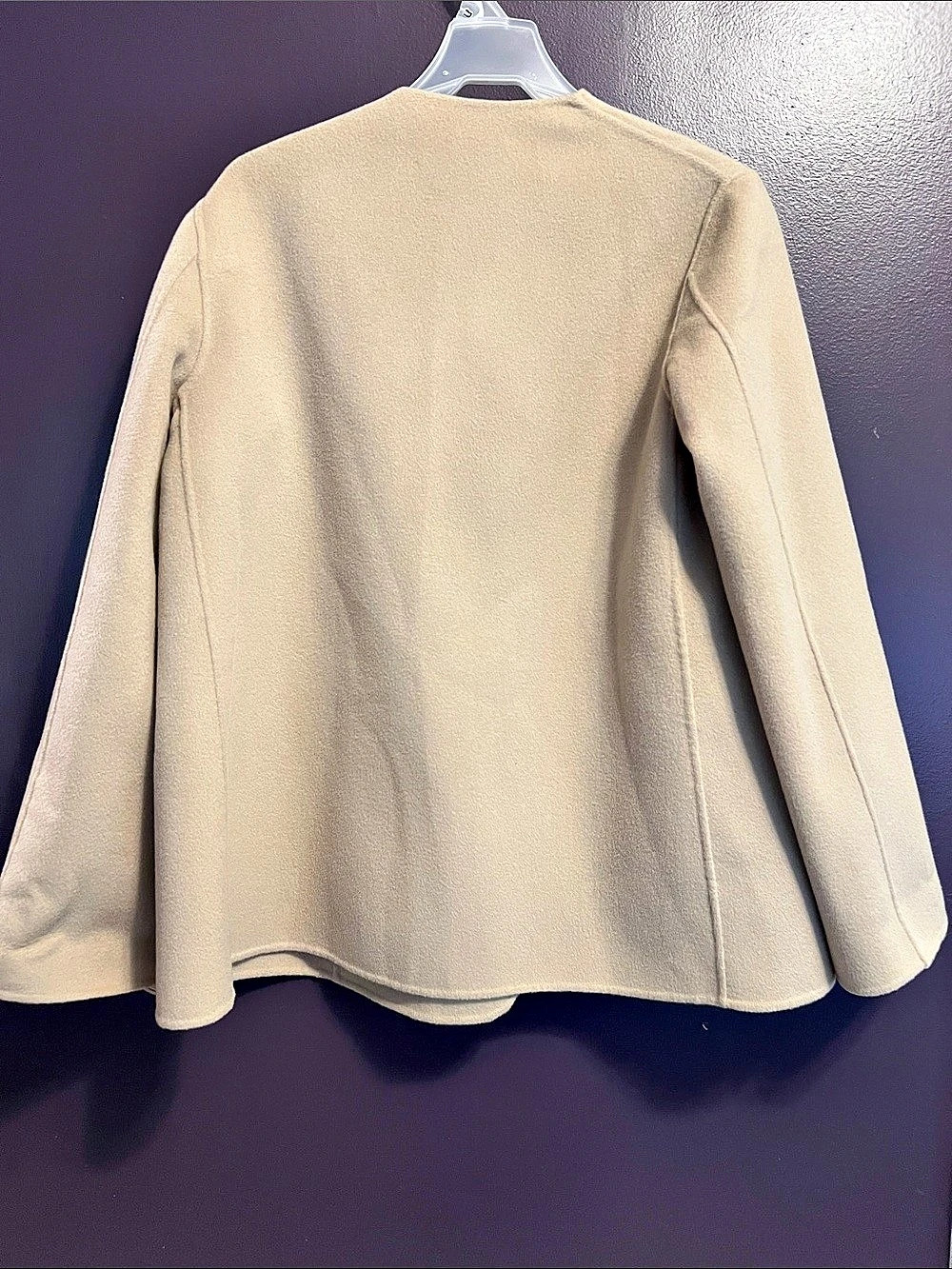 Weekend Max Mara Beige Snap-Front Jacket - Picture 3 of 8